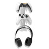 Giá đỡ bộ điều khiển tay cầm chơi game kép & móc treo tai nghe tương thích - ảnh sản phẩm 1