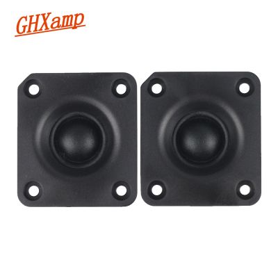 GHXAMP 1 inch Car Tweeter Speaker Unit Neodymium 4ohm 25W Silk Membrane Treble High End 91dB For Peerless Speaker DIY 1Pairs