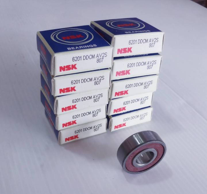 ลูกปื่นล้อมอเตอร์ไซค์-nsk-6201-ชุดละ10ตลับ