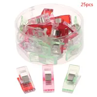 baoda 50/100pcs Pack Clover Wonder clips สำหรับงานฝีมือผ้านวมเย็บถักโครเชต์