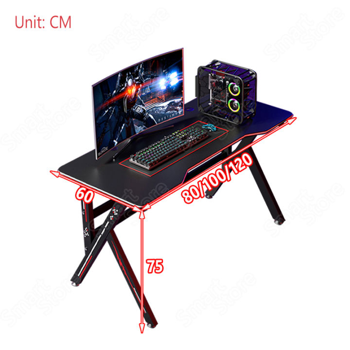 smart-store-โต๊ะ-โต๊ะเกมส์-โต๊ะเกมมิ่ง-โต๊ะเล่นเกมส์-gaming-table-เกมมิ่ง-โต๊ะเกม-ใหม่ล่าสุด-โต๊ะคอมพิวเตอร์-computer-desk-สีดำ-สีขาว