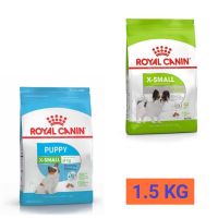 Royal Canin X-SMALL Puppy / Adult อาหารสำหรับสุนัขขนาดจิ๋วน้ำหนักเต็มวัยต่ำกว่า 4กก.สูตรลูกสุนัข และสุนัขโต 1.5  KG