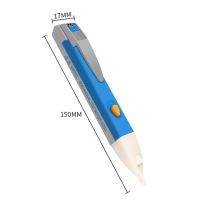 ปากกาดิจิทัลดินสอทดสอบเครื่องยนต์ไฟฟ้า90-1000V 12-1000V AC เครื่องวัดโวลต์แบบไม่ตัวทดสอบแบบสัมผัสกระแสโวลต์เครื่องวัดระยะไฟฟ้า