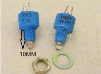 ☫✁﹍ 1pcs for TOCOS RV10Y B101 B103 B503 potentiometer handle length 10MMF