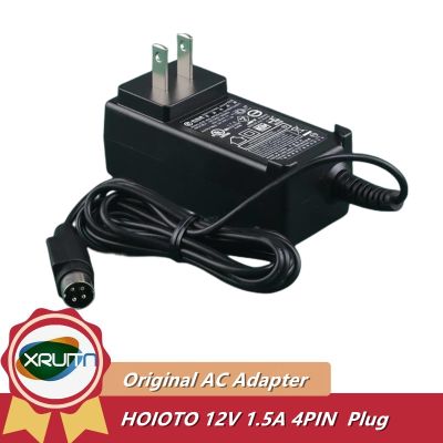 Genuine ADS-25FSG-12 12018GPG AC Switching Adapter for Hoioto 12V 1.5A 18W EC1008 Power Supply 4pin Laptop Adapters EU/ US Plug 🚀