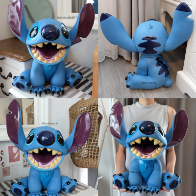 (พร้อมส่ง) โมเดล STITCH large size สติทซ์ ขนาดใหญ่มาก 46cm ลูกค้าทุกคนมีส่วนลดสูงสุด 200.- บาท กดรับ CODE ได้เลยครับ