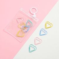 Kawaii Creative Student Stationery Photos Album Bookmarks Metal Paper Clip Paper Binder Memo Clips File Holder