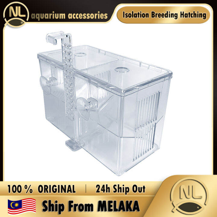 Fish Tank Breeding Hatching Box Fish Incubation Isolation Lazada