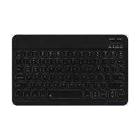 Mini Wireless Keyboard Ipad Round Cap Backlit Mute Bluetooth Keyboards Mouse Set 10 Inches RGB for Laptop Portable Office Travel