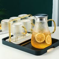 [COD] light luxury cold home anti-fall hammer high temperature resistant teapot large capacity set