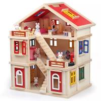 บ้าน บ้านของเล่น บ้านไม้ตุ๊กตา บ้านไม้จำลอง บ้านตุ๊กตา บ้านจำลอง Wooden dollhouse??