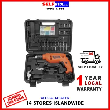 Buy Black+Decker 13mm 550W Variable Speed Hammer Drill, HD555