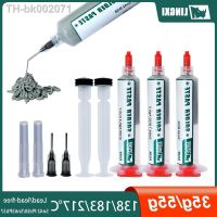 ✘▩ New Type Lead-free Syringe Solder Paste Low High Temperature Flux For Soldering Led Sn42bi58 Sn63 Smd Repair Welding Paste