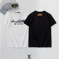 【Kkenzo】 L-V Fashion embroidery printed Cotton Unisex Short Sleeve T-Shirt