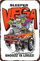 สัญญาณดีบุกโลหะแนวย้อนยุค Super Vegas Snooze Ya Lose,หนูน่ารังเกียจ Monster, Ed Roth,บิ๊กแดดดี้,Daddy Roth,แผ่นดีบุกตกแต่งผนัง8X12นิ้ว