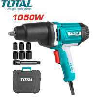 TOTAL เครื่องยิงลูกบ๊อกซ์ ขนาด 1/2 นิ้ว 1050 วัตต์ ปรับซ้าย+ขวาได้ (งานหนัก) รุ่น TIW10101 ( Impact Wrench )