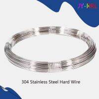 304 Stainless Steel Spring Wire Hard Wire 1mm/1.2mm/1.5mm/2mm//2.5mm/3mm Steel Wire Rope Handmade DIY