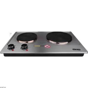 Household Built-in Electric Stove 2 Burner Kitchen Cooktop Table