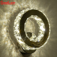 Modern Crystal Wall Lamp Bedside Lighting Fixtures Cloakroom Aisle Wall Sconces Decorative Lamp For Bedroom Indoor Lighting