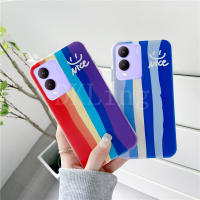 INS Softcase สำหรับ VIVO 2023 Y17S น่ารักเคสใส่โทรศัพท์รุ้ง Vivo Y17s ซิลิโคนกันกระแทก VIVOY17S เคสโทรศัพท์มือถือ