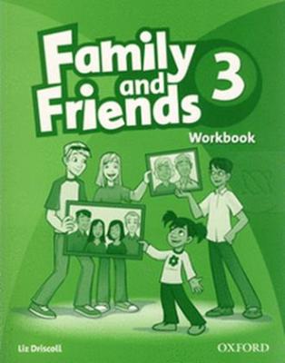 Bundanjai (หนังสือคู่มือเรียนสอบ) Family and Friends 3 Workbook (P)