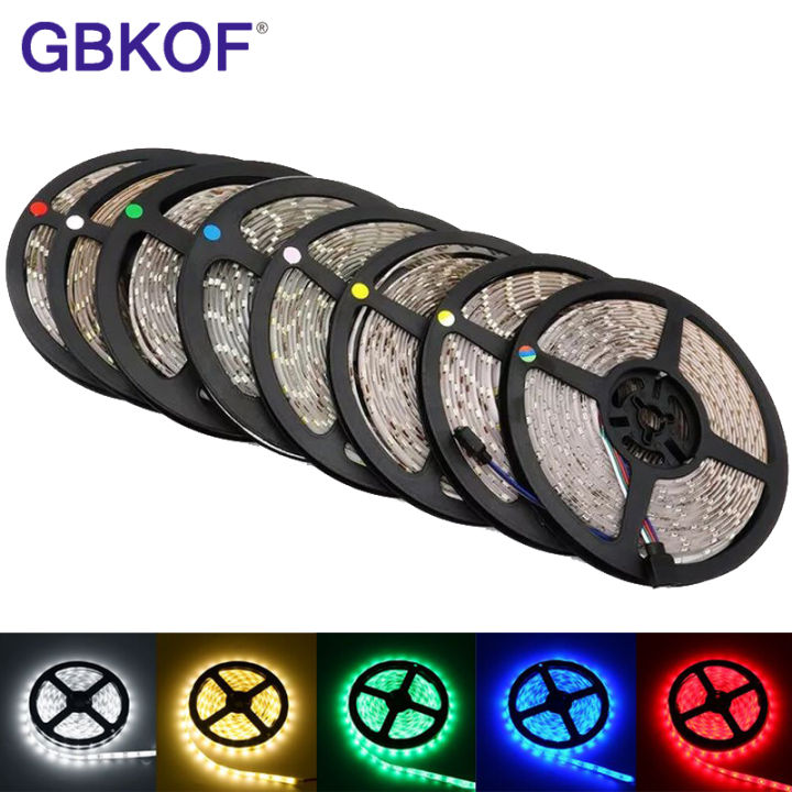 แถบไฟ-led-5050-dc12v-60-led-เมตรไฟ-led-แบบยืดหยุ่น-rgb-rgbw-5050แถบไฟ-led-300leds-5เมตร-ล็อต