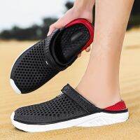 Unisex Fashion Beach Sandals Thick Sole Slipper Waterproof Anti-Slip Sandals Flip Flops for Women Men