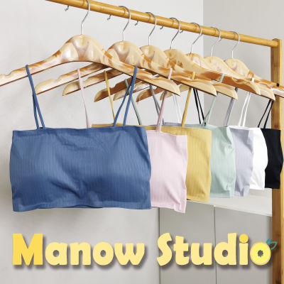 บราสายเดี่ยว เสื้อกล้าม สายเดี่ยว บราสายเดี่ยวแบบสวม 2088#Manow.studio