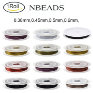 1 Roll Tail Wire Nylon-coated Stainless Steel Stainless Steel Color for thumbnail