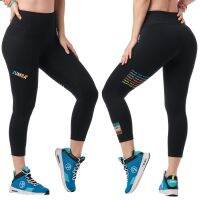 Dance In Color High Waisted Crop Leggings (กางเกงเลกกิ้งออกกำลังกายซุมบ้า)