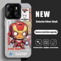 เคส Infinix X6515 Smart7 SPARKGO2023ภาพยนตร์มาร์เวลจักรวาล Hero Iron Man สุดๆฮัลค์สไปเดอร์แมนเคสโทรศัพท์มือถือรูปการ์ตูนที่มีสีสัน