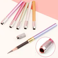 6 Pcs Metal Holder Sketch Office School Painting Write Writing Supply