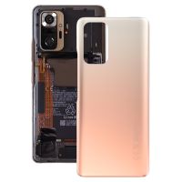 FixGadget Original Back Cover for Xiaomi Redmi Note 10 Pro Max / Redmi Note 10 Pro 4G / Redmi Note 10 Pro (India) M2101K6P M2101K6G M2101K6I M2101K7AI M2101K7AG(Gold)