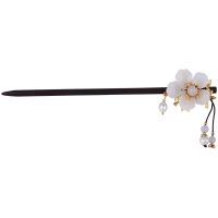 Hair Hairpin Chinese Sticks Stick Vintage Retro Accessories Style Japanese Kanzashi Clips Clip Kimono Tassel Wooden Hanfu Floral Haberdashery