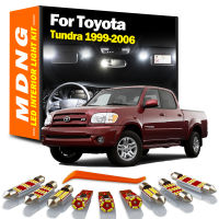 MDNG 17Pcs LED ภายในแผนที่โดม Trunk Vanity Mirror Light Kit สำหรับ Toyota 1999-2000 2001 2002 2003 2004 2005 2006อุปกรณ์เสริม