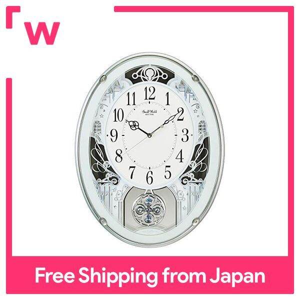 Rhythm (RHYTHM) cuckoo clock electric wave analog Small World Proud 18