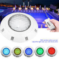 30W 300 LED RGB หลายสี สระว่ายน้ำใต้น้ำ LED RGB Swimming Pool Light แสงไฟสว่างไสวพร้อมรีโมทคอนโทรล