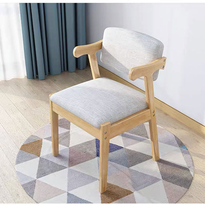 Chair For Dining Table Study Chair Solid wood dining chair home simple