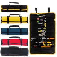 【CW】 Oxford Canvas Folding Wrench Roll Storage Tools Hand