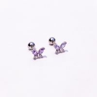 จิวต่างหูเกาหลี More Than Piercing: A040 Pedal Butterfly