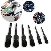 OSSMAX 5ชิ้นทำความสะอาดล้อคุณภาพสูงมัลติฟังก์ชั่นภายในแปรงปัดฝุ่นขนแปรงนุ่มพิเศษแปรงขนาดเล็กแผงหน้าปัดรถยนต์แปรงทำความสะอาดแปรงทำความสะอาดทำความสะอาดรถ