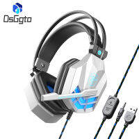 Sy850mv Illuminated Wire Control Gaming Headset หูฟังตัดเสียงรบกวนพร้อมไมโครโฟนสำหรับ Ps4