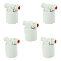 5pcs 1/2 Inch Floating Ball Valve Automatic Float Valve Water Level Control Valve F/ Water Tank Water Tower