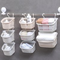 Cesta De Almacenamiento Colgante De Plástico Para Hogar Canasto Colgante ผนัง Para Cocina Baño Y Ducha