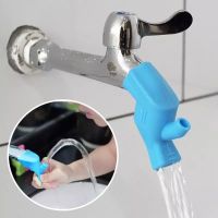 High Elastic Silicone Water Tap Extension Sink Children Washing Device Bathroom Kitchen Sink Faucet Guide Faucet Extenders