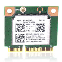 Realtek 802.11bgn 1x1 Wi-Fi BT4.0 Combo Adapter 150Mbps 752601-001 753077-001สำหรับ HP 250 G3 WIFI WLAN การ์ด