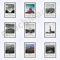 Bryce Canyon, Arcadia, Death Valley, Central Park, Statue Of Liberty,Cocomino National Forest Wall Art พิมพ์โปสเตอร์ท่องเที่ยว-ทิวทัศน์และสถานที่สำคัญที่สวยงามจากโลก