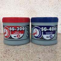 จารบีจระเข้ 0.5kg.Crocodile SG-406 No.2 และ SG-306 No.3 ขนาด 0.5กิโลกรัม(จารบีสายไหมเนื้อสีเขียว#2),,(จารบีกันน้ำเนื้อสีแดง#3)