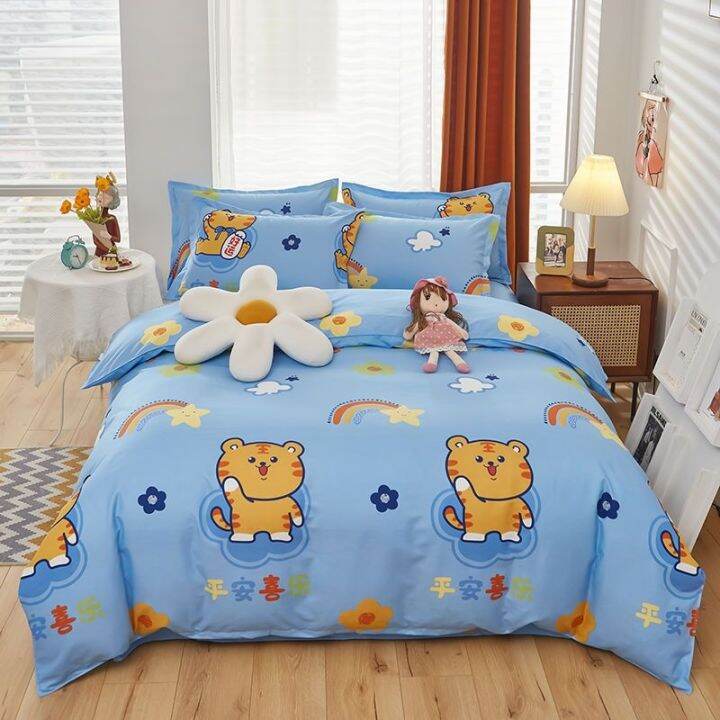 ready-ed-thickened-quilt-sgle-piece-student-dor-bed-sheet-quilt-piece-set-home-quilt