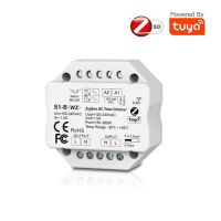 【❉HOT SALE❉】 yu07 Tuya เครื่องหรี่ไฟ Led 220V 110V Ac ไฟหรี่ Triac พุชไร้สาย2.4G รีโมทคอนโทรลอัจฉริยะ Rf แอปควบคุมด้วยเสียงโคมไฟ Led